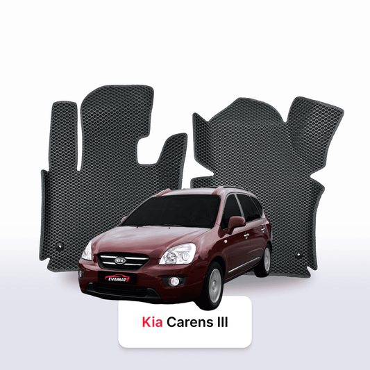 Car mats EVAMATS for Kia Carens(UN) III gen 2006-2012 year MINIVAN