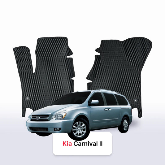 Car mats EVAMATS for Kia Carnival II gen 2006-2014 year MINIVAN