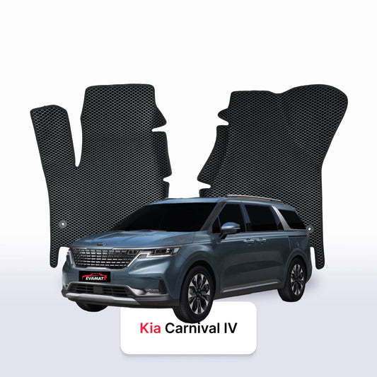 Car mats EVAMATS for Kia Carnival IV gen 2020-2028 year MINIVAN