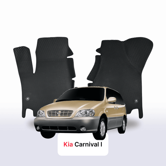 Car mats EVAMATS for Kia Carnival I gen 1998-2006 year MINIVAN