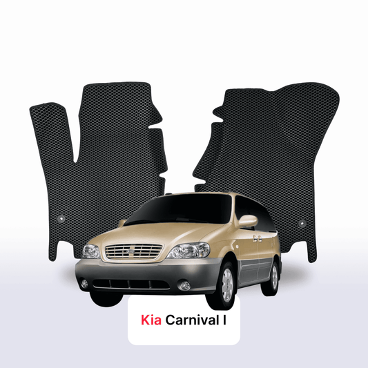 Car mats EVAMATS for Kia Carnival I gen 1998-2006 year MINIVAN
