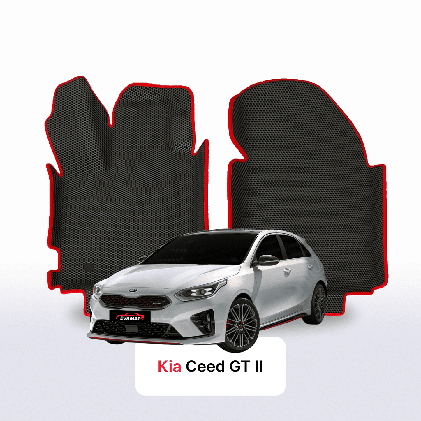 Car mats EVAMATS for Kia Ceed GT II gen 2018-2025 year HATCHBACK 5 door