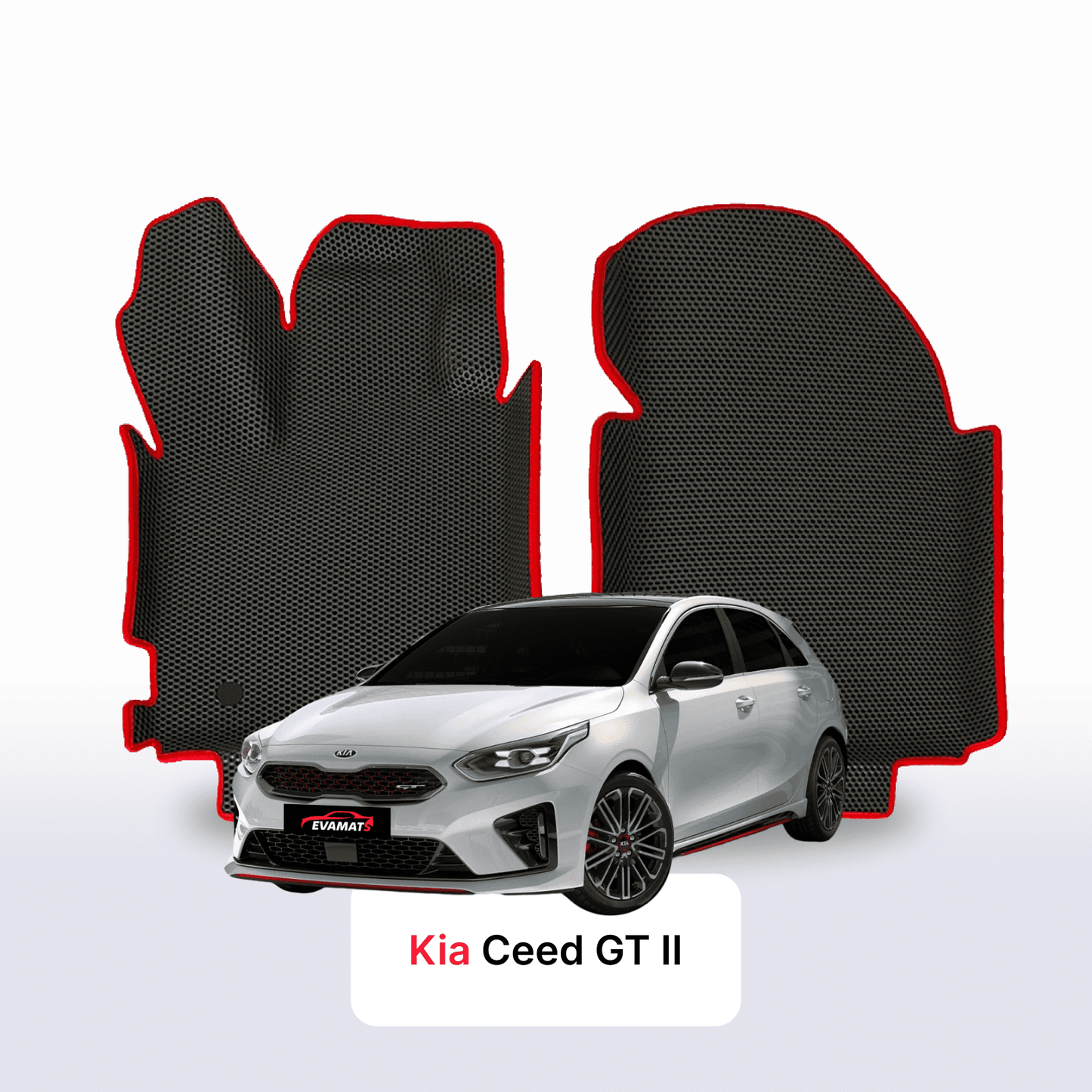 Car mats EVA for Kia Ceed GT II gen 2018-2025 year HATCHBACK 5 door