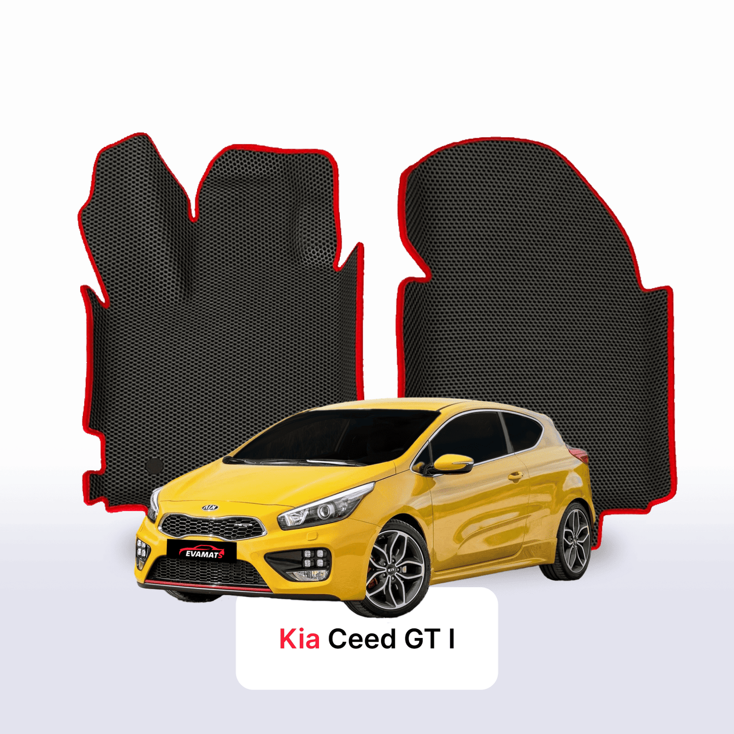 Car mats EVAMATS for Kia Ceed GT I gen 2012-2018 year HATCHBACK 3 door