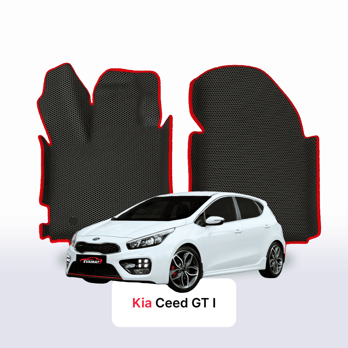 Car mats EVAMATS for Kia Ceed GT I gen 2012-2018 year HATCHBACK 5 door
