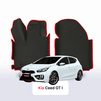 Car mats EVAMATS for Kia Ceed GT I gen 2012-2018 year HATCHBACK 5 door