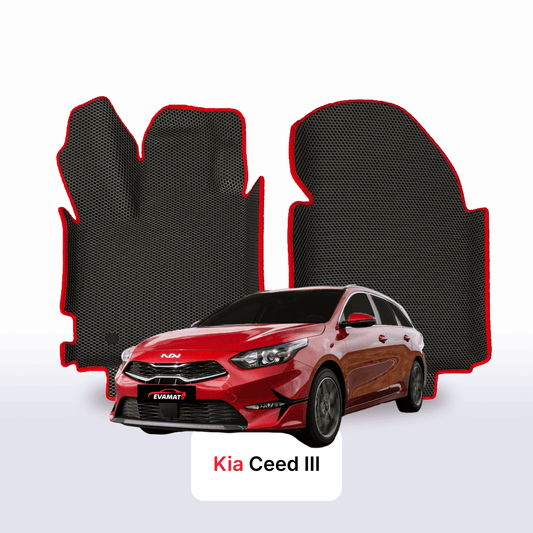 Car mats EVAMATS for Kia Ceed III gen 2018-2025 year STATION WAGON