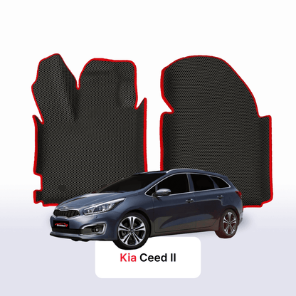 Car mats EVAMATS for Kia Ceed II gen 2012-2018 year STATION WAGON
