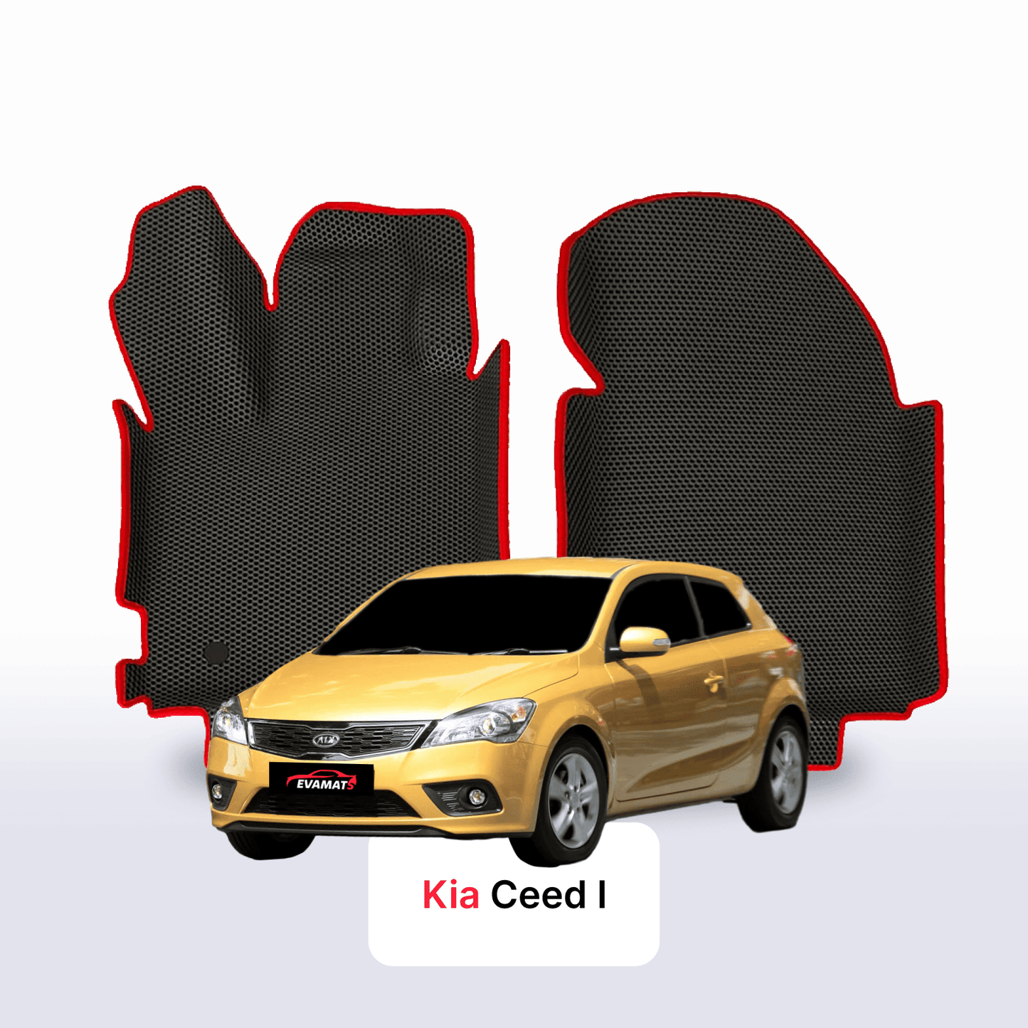 Car mats EVAMATS for Kia Ceed I gen 2006-2012 year HATCHBACK 3 door