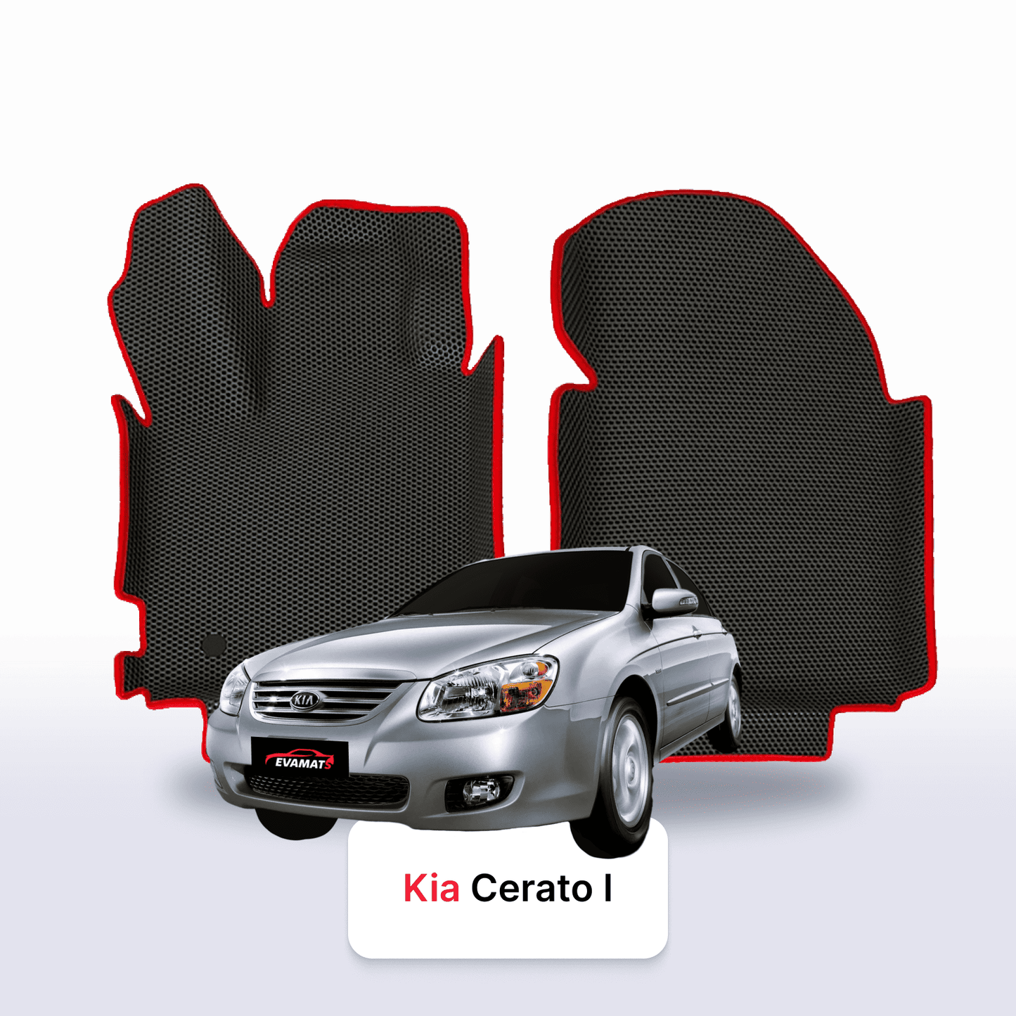 Car mats EVAMATS for Kia Cerato I gen 2003-2009 year SEDAN