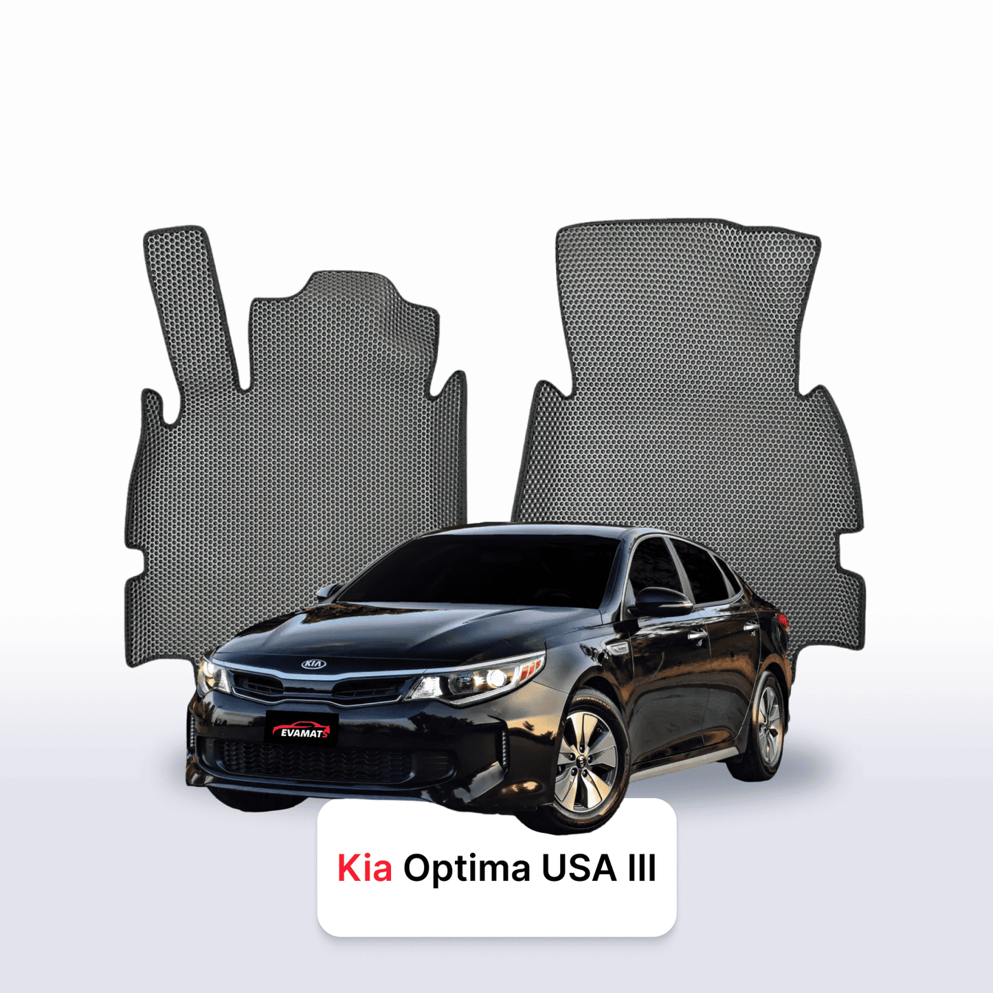 Car mats EVAMATS for Kia Optima USA III gen 2010-2015 year SEDAN