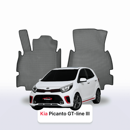 Car mats EVAMATS for Kia Picanto GT-line III gen 2017-2028 year HATCHBACK 5 door