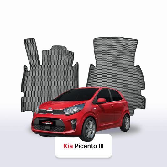 Car mats EVAMATS for Kia Picanto III gen 2017-2028 year HATCHBACK 5 door