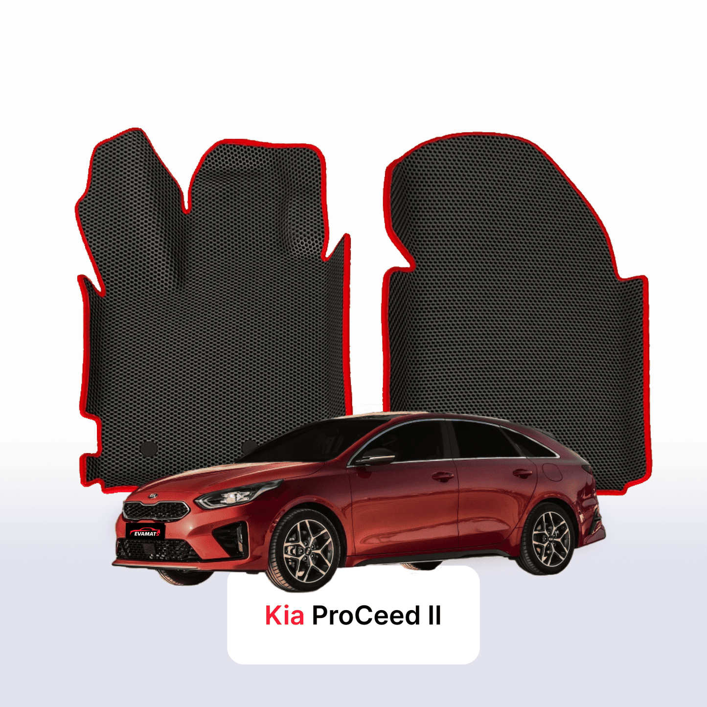Car mats EVAMATS for Kia ProCeed III gen 2018-2025 year STATION WAGON