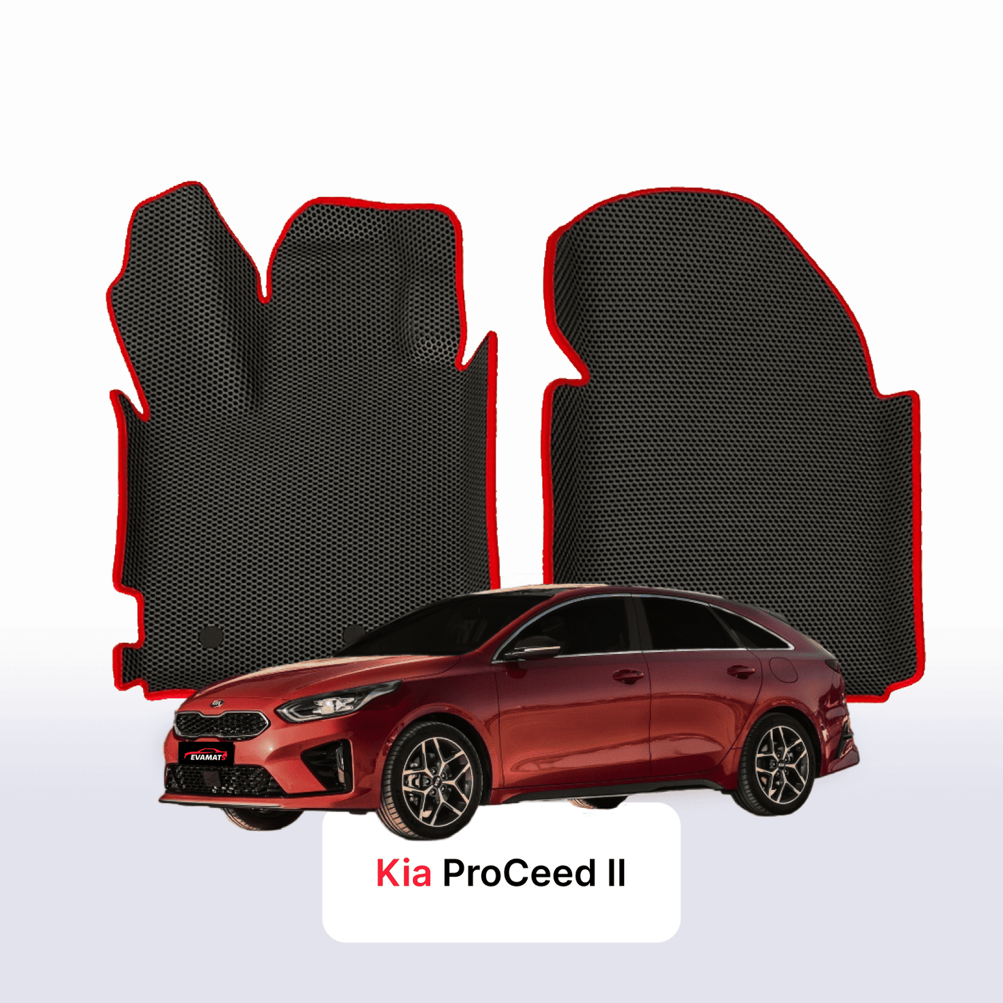 Car mats EVA for Kia ProCeed III gen 2018-2025 year STATION WAGON