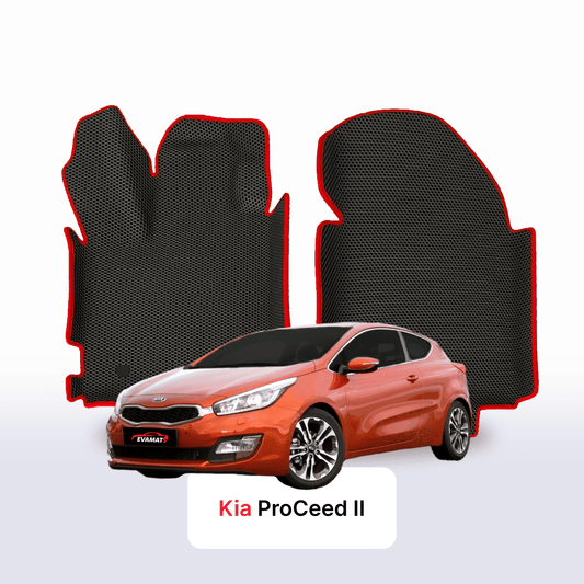 Car mats EVAMATS for Kia ProCeed II gen 2012-2018 year HATCHBACK 3 door
