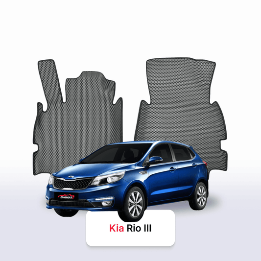 Car mats EVAMATS for Kia Rio III gen 2011-2017 HATCHBACK 5 door