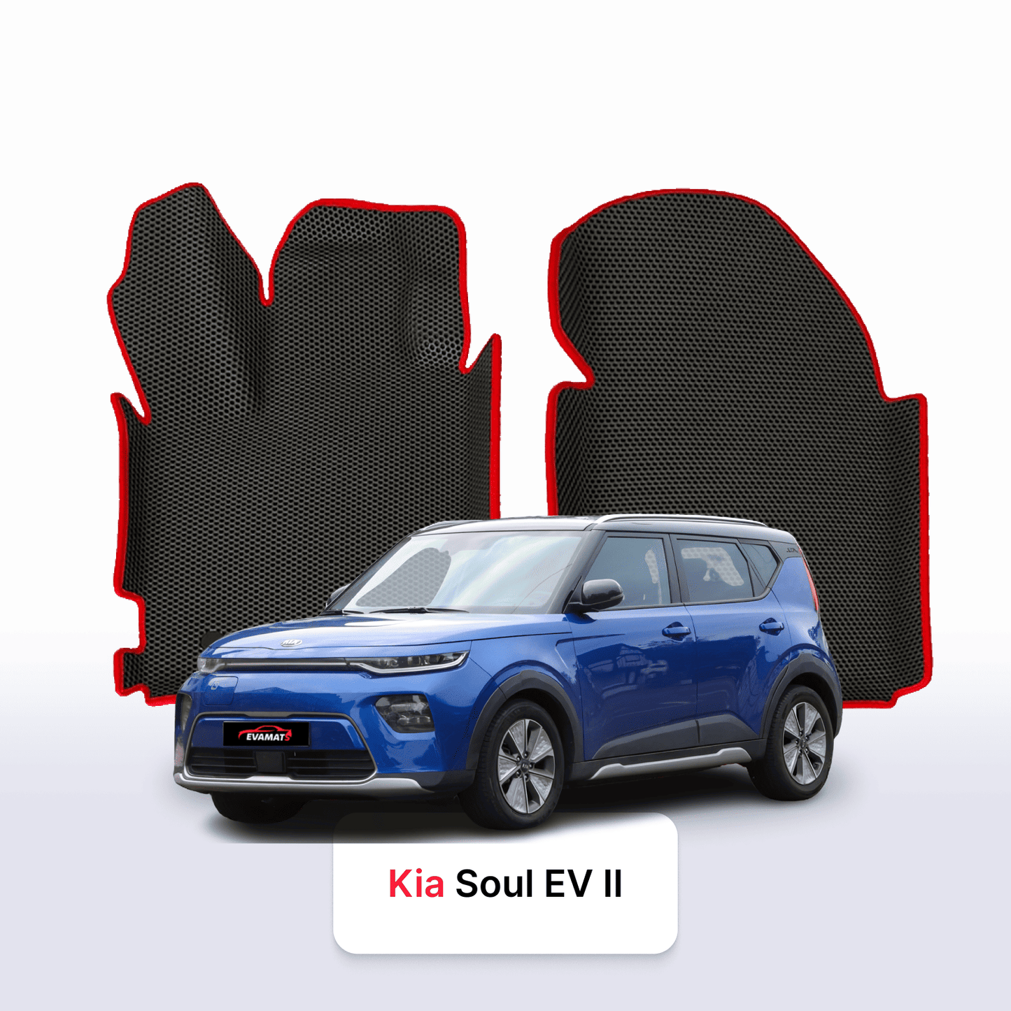 Car mats EVAMATS for Kia Soul EV II gen 2019-2024 year HATCHBACK 5 door