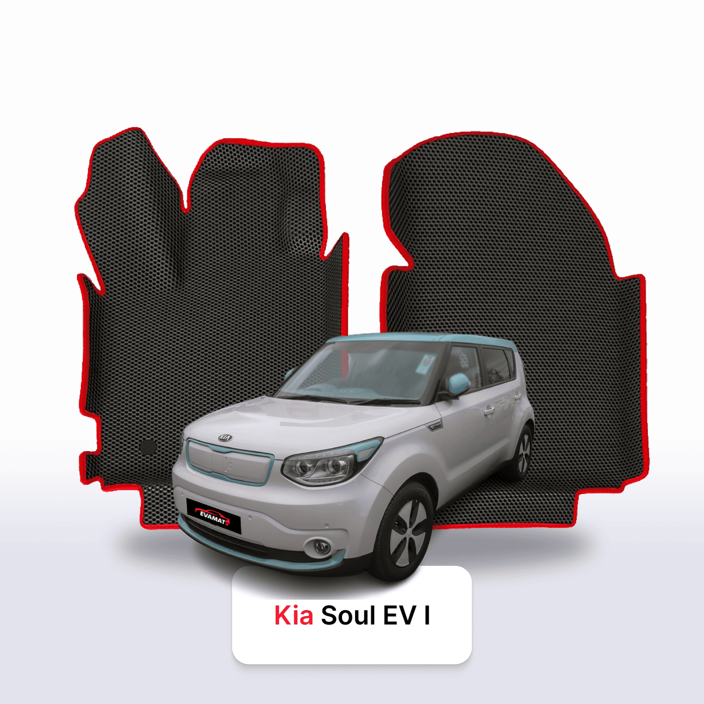 Car mats EVAMATS for Kia Soul EV I gen 2014-2019 year HATCHBACK 5 door