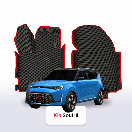 Car mats EVAMATS for Kia Soul III gen 2019-2025 year HATCHBACK 5 door