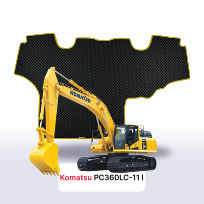 Car mats EVAMATS for Komatsu PC360LC-11 1 gen 2015-2021 year DIGGER