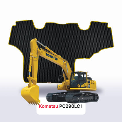 Car mats EVAMATS for Komatsu PC290LC 1 gen 2021-2027 year DIGGER