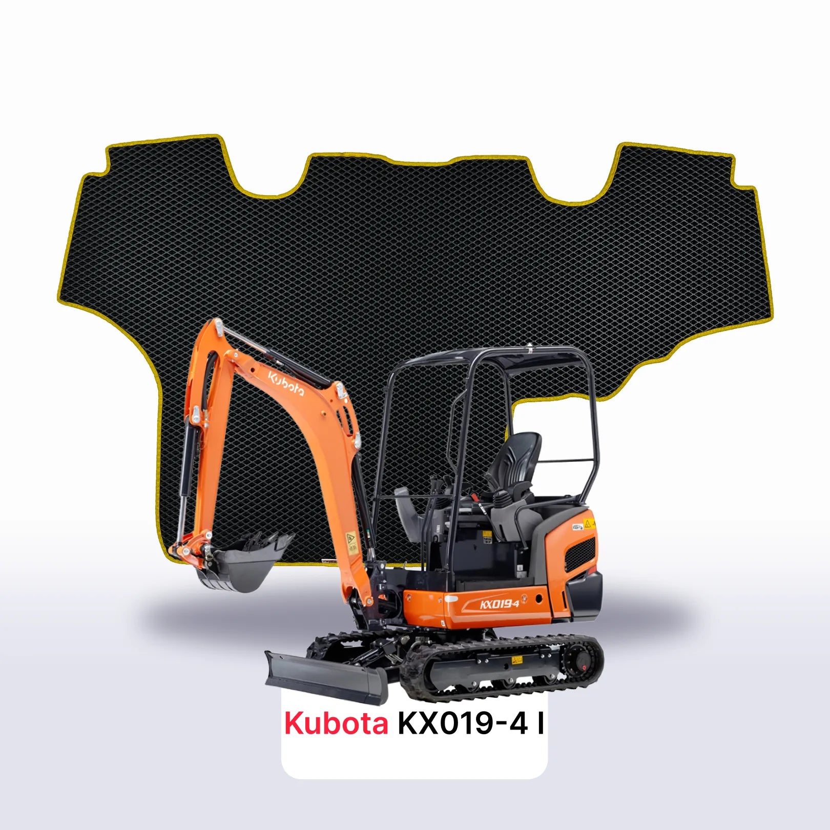 Car mats EVAMATS for Kubota KX019-4 1 gen 2011-2028 year DIGGER