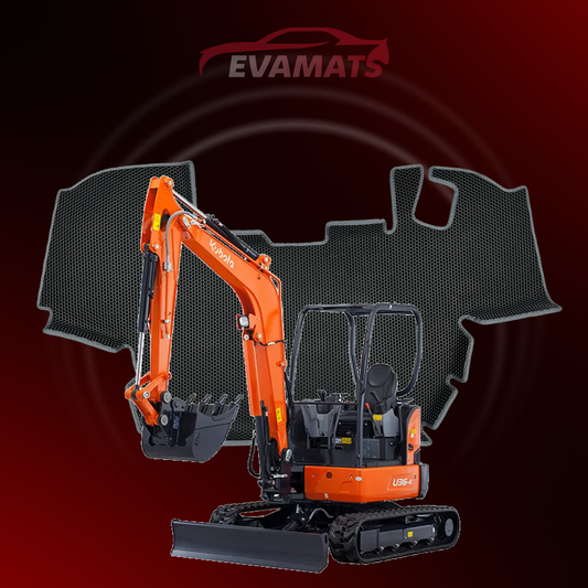 Tapis de voiture EVAMATS pour CAT 302 CR 1 gen 2019-2023 année DIGGER