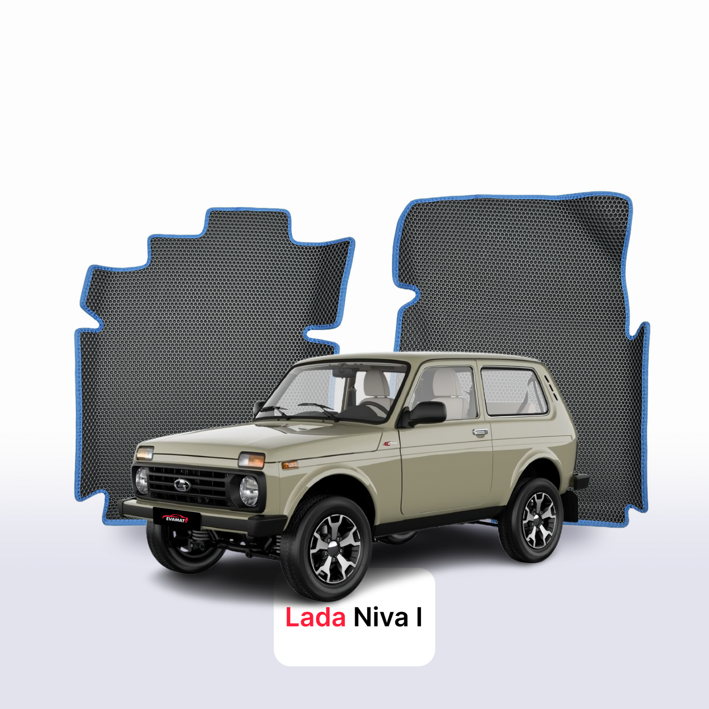 Car mats EVA for Lada Niva 1 gen 1977-1998 year SUV 3 door