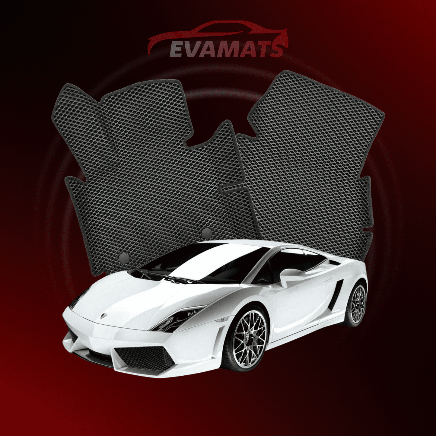 Autokoberce EVAMATS pre Lamborghini Gallardo 1 gen 2003-2013 ročník COUPE