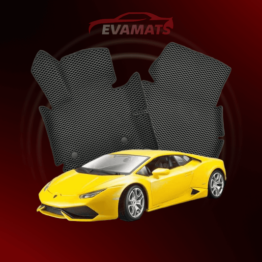 Car mats EVAMATS for Lamborghini Huracán 1 gen 2014-2025 year COUPE