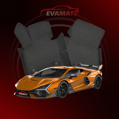 Alfombrillas de coche EVAMATS para Lamborghini Revuelto 1ª generación año 2023-2024 Hybrid COUPE