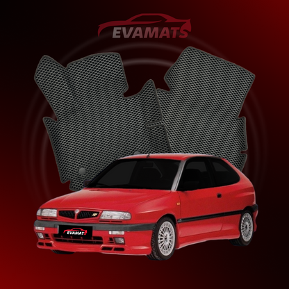 Tapis de voiture EVAMATS pour Lancia Delta(836) 2 gen 1993-1999 année HAYON 3 portes