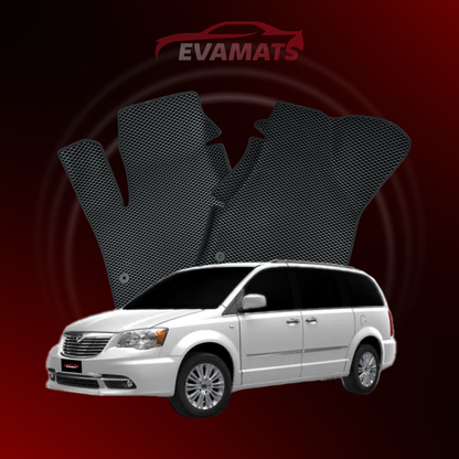 Tapis de voiture EVAMATS pour Lancia Voyager 1 génération 2011-2015 année MINIVAN