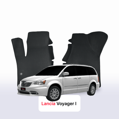 Car mats EVAMATS for Lancia Voyager 1 gen 2011-2015 year MINIVAN