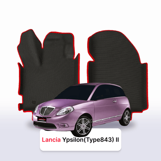 Car mats EVAMATS for Lancia Ypsilon(Type843) 2 gen 2003-2011 year HATCHBACK 3 door