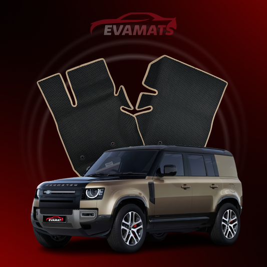 Alfombrillas de coche EVAMATS para Land Rover Defender(130) 2ª generación 2019-2025 año SUV LONG