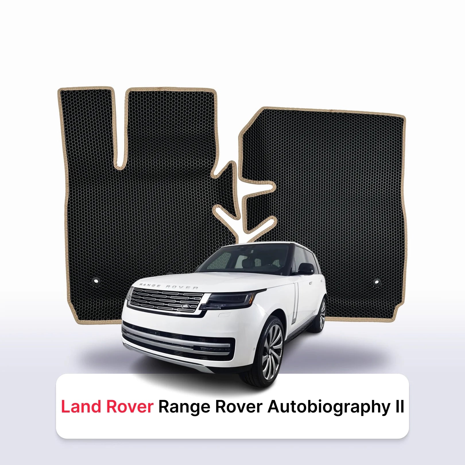 Car mats EVAMATS for Land Rover Range Rover Autobiography 2 gen 2022-2026 year SUV