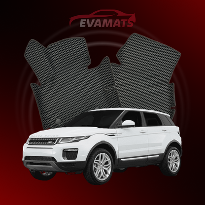 Autokoberce EVAMATS pro Land Rover Range Rover Evoque 1 gen 2011-2018 rok SUV 5dv.