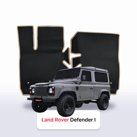 Car mats EVAMATS for Land Rover Defender 1 gen 1983-2016 year SUV 3 door