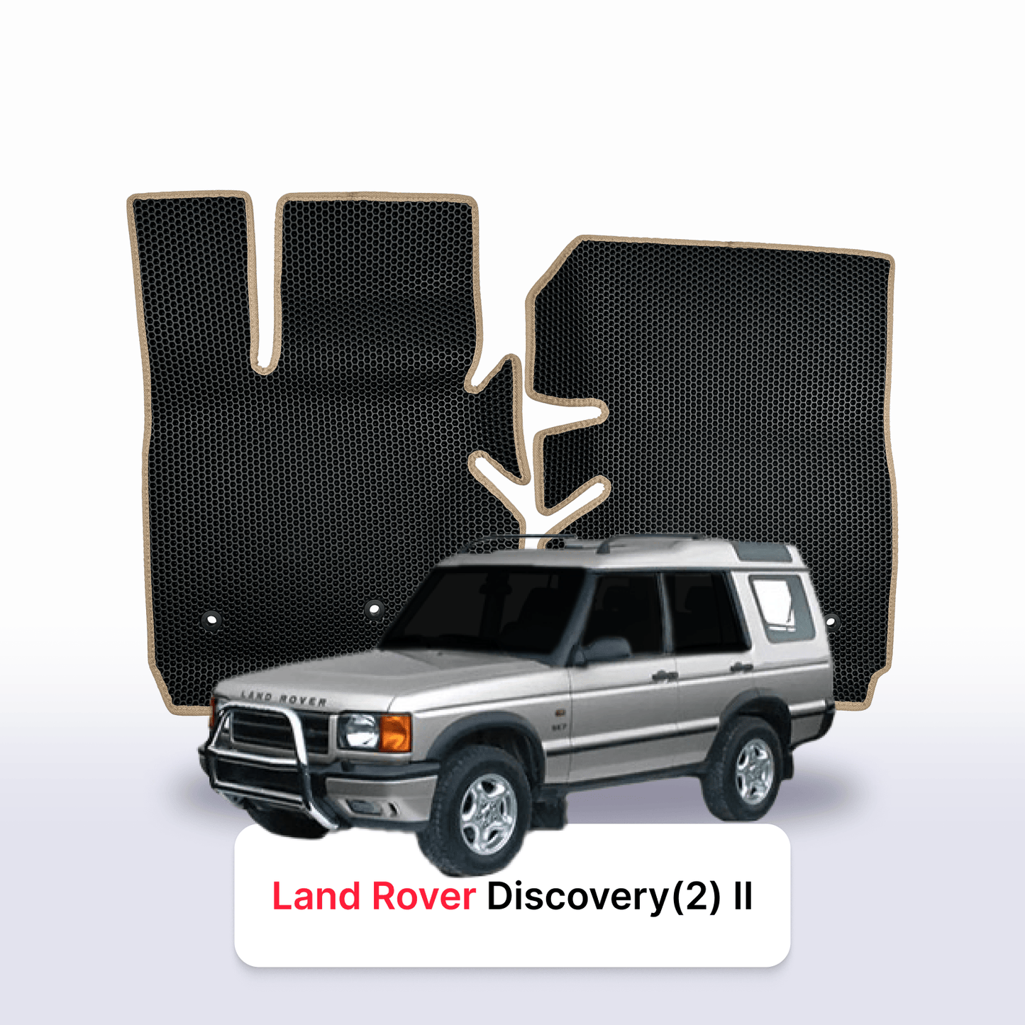 Car mats EVAMATS for Land Rover Discovery(2) 2 gen 1998-2004 year SUV