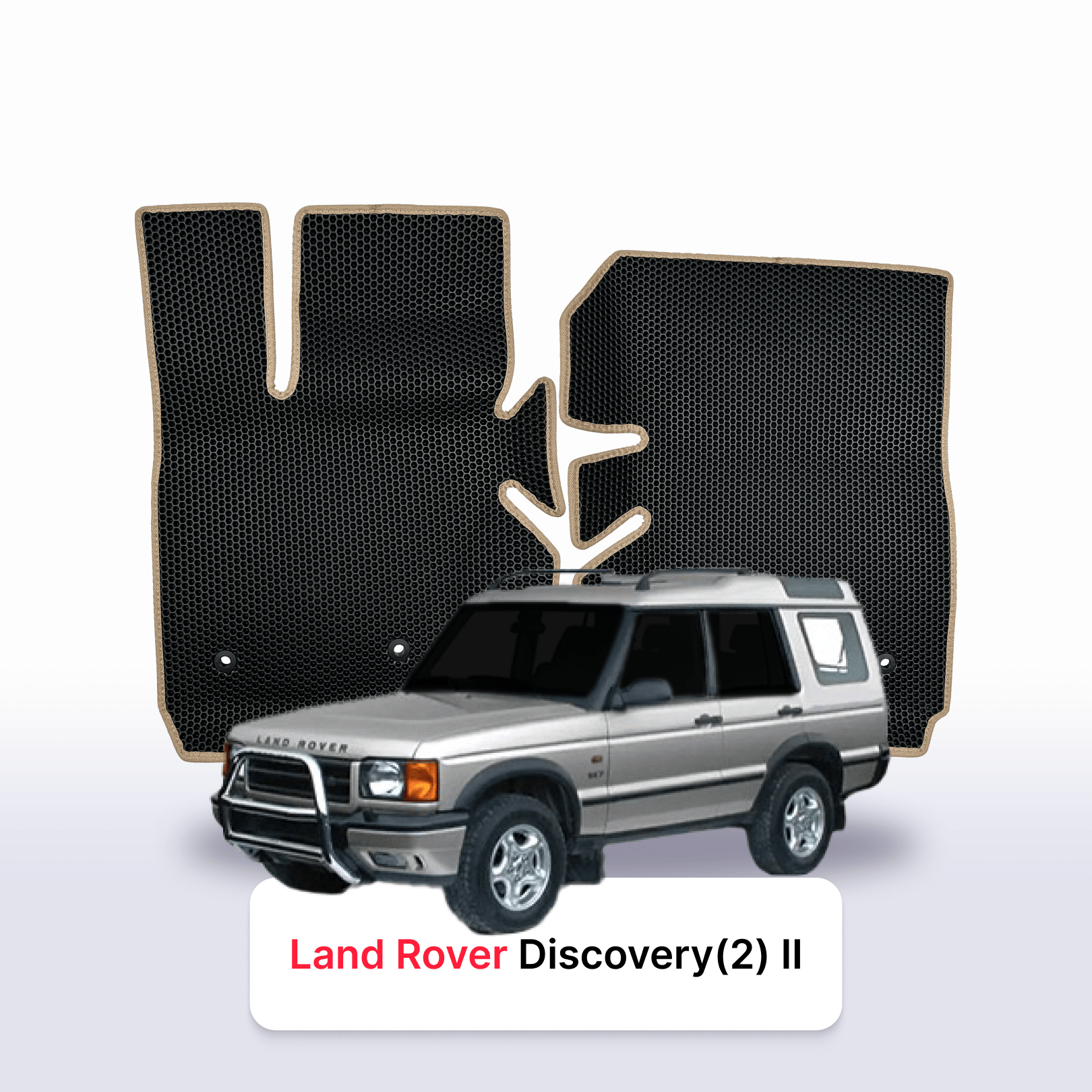 Car mats EVA for Land Rover Discovery(2) 2 gen 1998-2004 year SUV 5 door