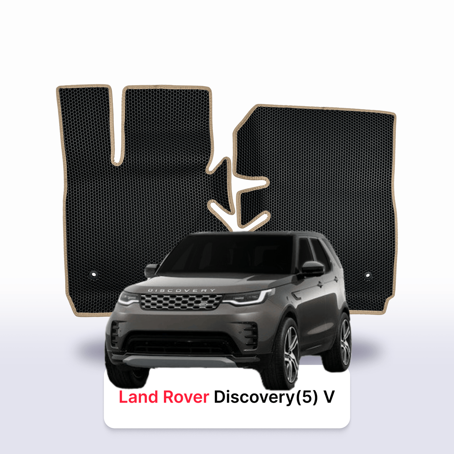 Car mats EVAMATS for Land Rover Discovery(5) 5 gen 2016-2025 year SUV