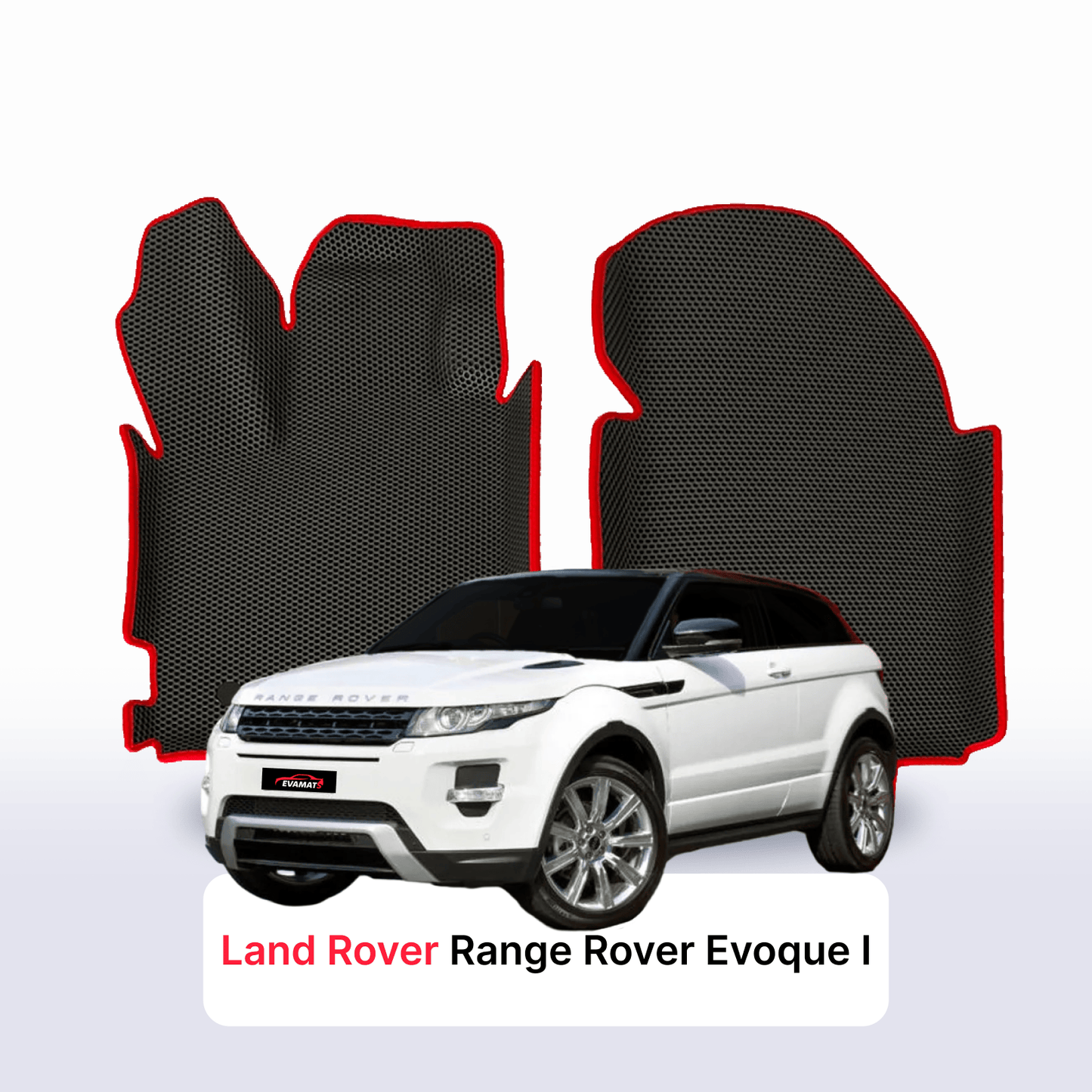 Car mats EVAMATS for Land Rover Range Rover Evoque 1 gen 2011-2018 year SUV 3 door