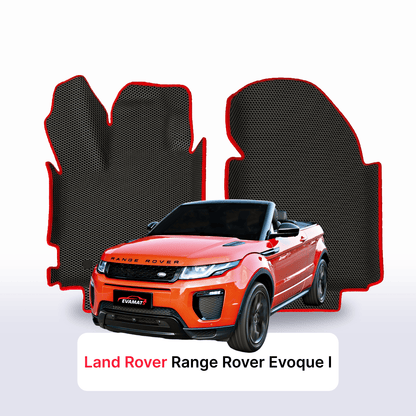 Car mats EVAMATS for Land Rover Range Rover Evoque 1 gen 2015-2018 year SUV CABRIO 3 door