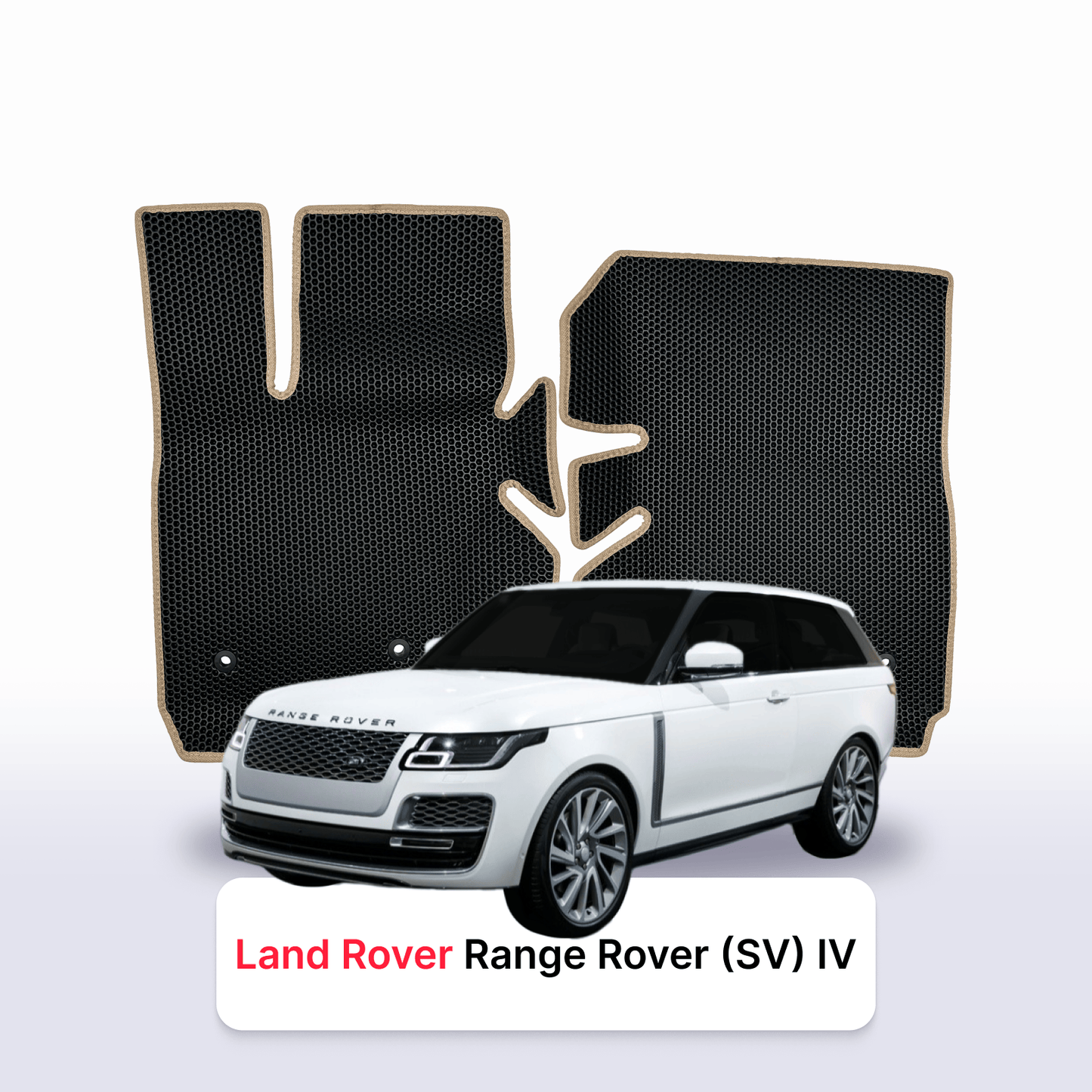 Car mats EVAMATS for Land Rover Range Rover(SV) 4 gen 2017-2022 year SUV COUPE 3 door