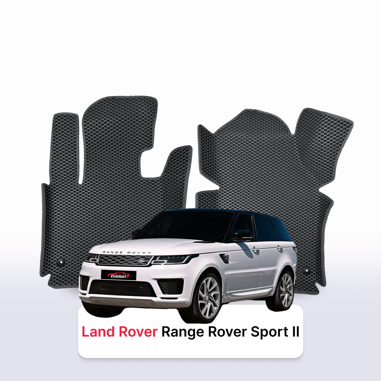 Car mats EVAMATS for Land Rover Range Rover Sport 2 gen 2013-2022 year SUV