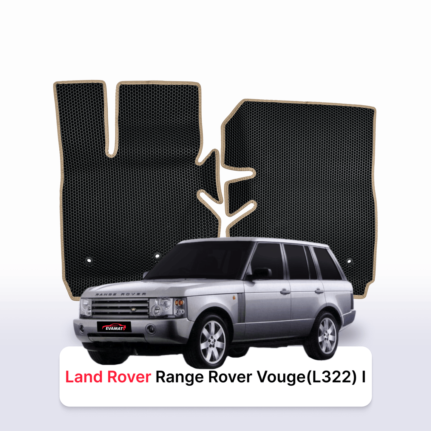 Car mats EVAMATS for Land Rover Range Rover Vouge (L322) 1 gen 2001-2012 year SUV