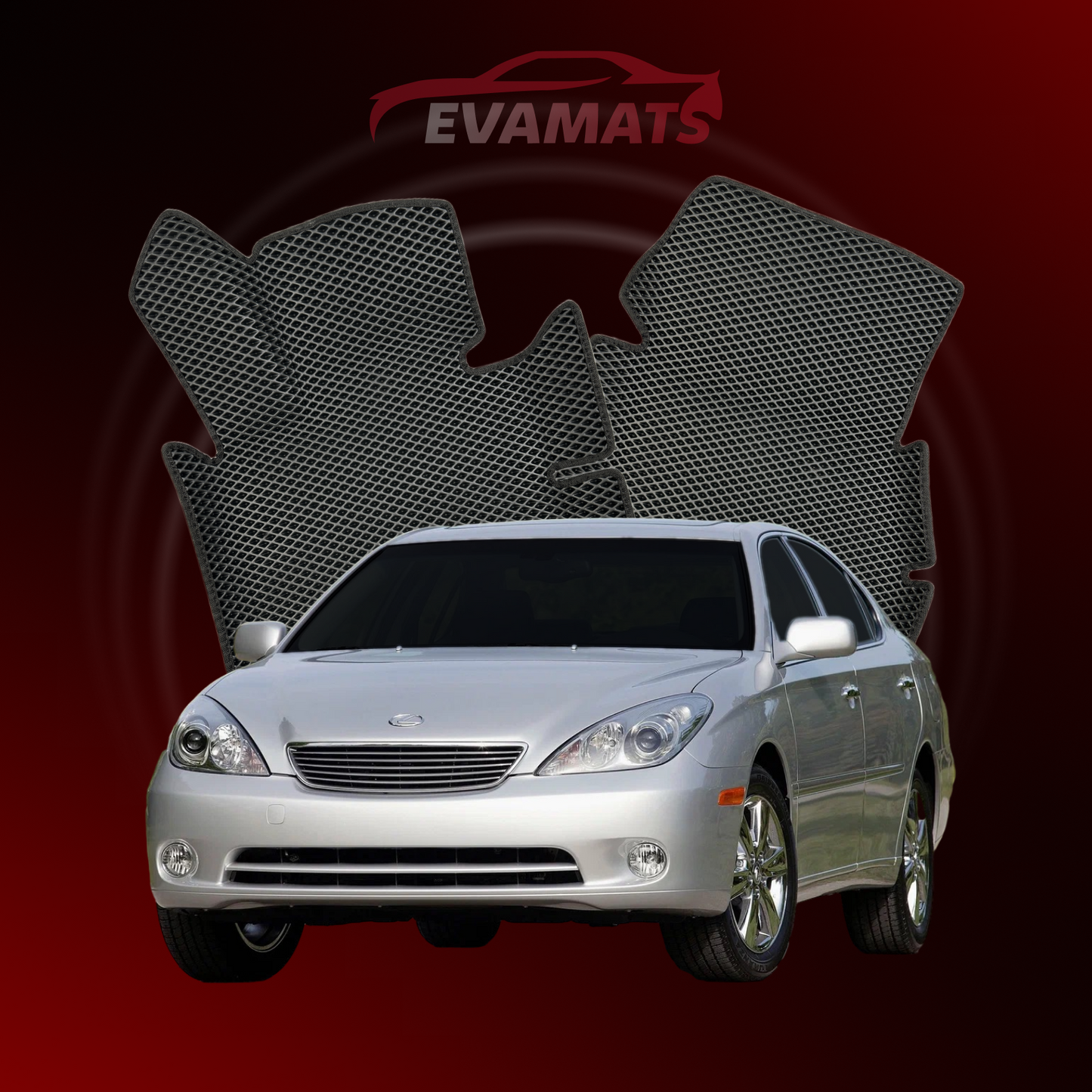 Alfombrillas de coche EVAMATS para Lexus ES 4ª generación año 2001-2006 SEDAN