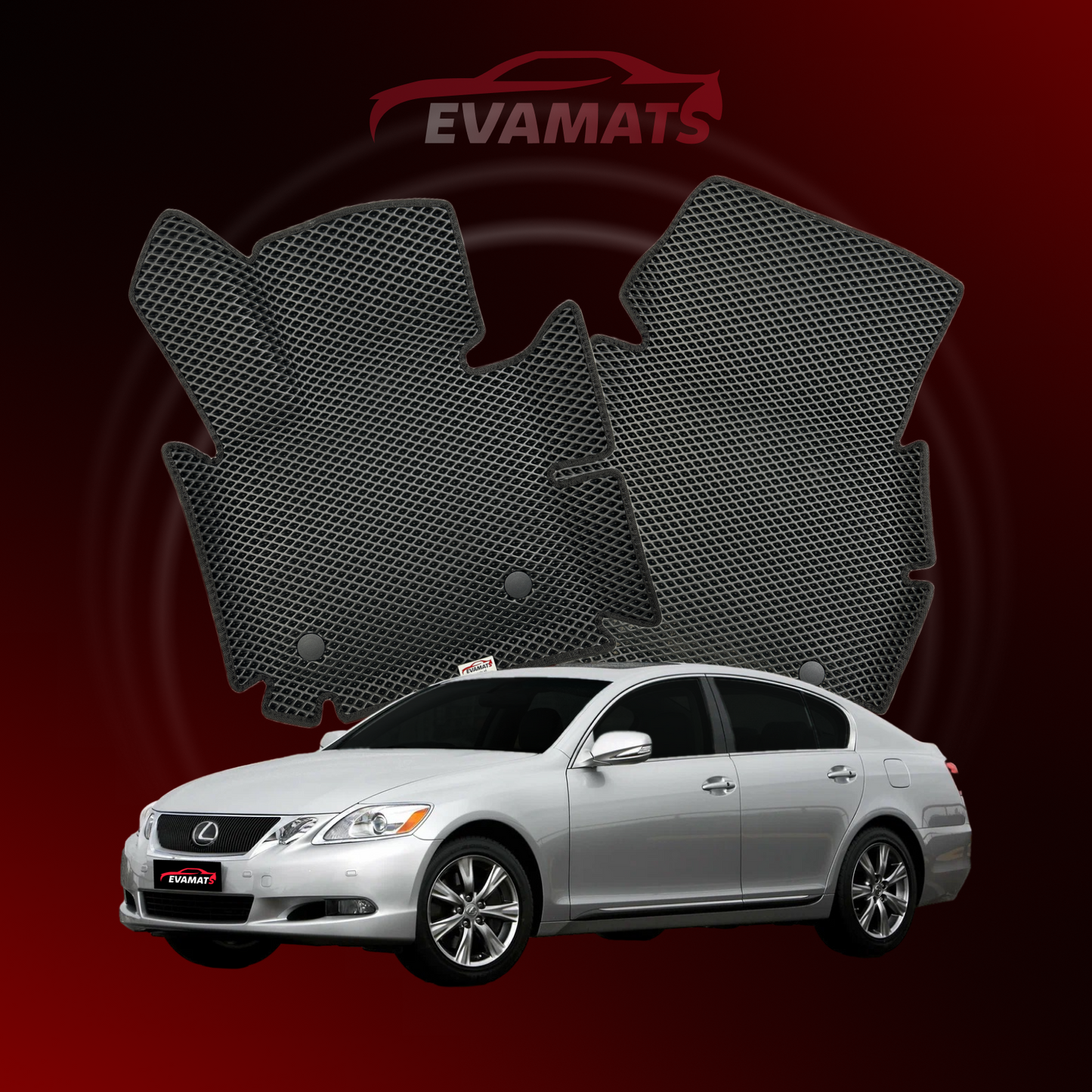 Tapis de voiture EVAMATS pour Lexus GS 3 gen 2004-2011 année BERLINE